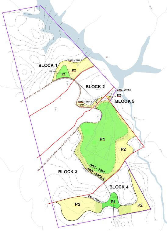 Luftaufnahme des Balaganskaya Erdgasfeldes in der Irkutsker Region, das die weite, natürliche Landschaft und Gasinfrastruktu