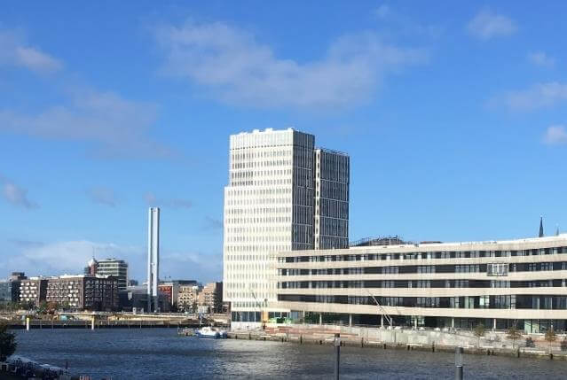 Baugrunduntersuchung in der HafenCity, Hamburg: Geländeaufnahme für Gründungsberatung im Projekt Intelligent Quarters.