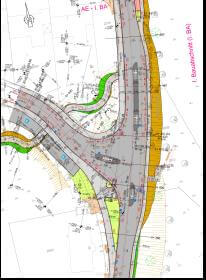 Baustelle mit Maschinen und Arbeiten am Straßenausbau der Birkeshöh- und Jägerstraße in NRW.